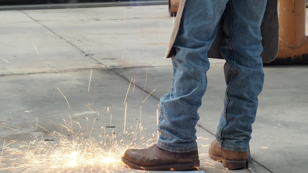 welding safety boots