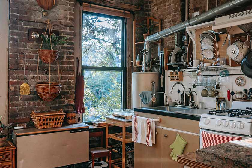 kitchen packed with all the kitchen essentials.